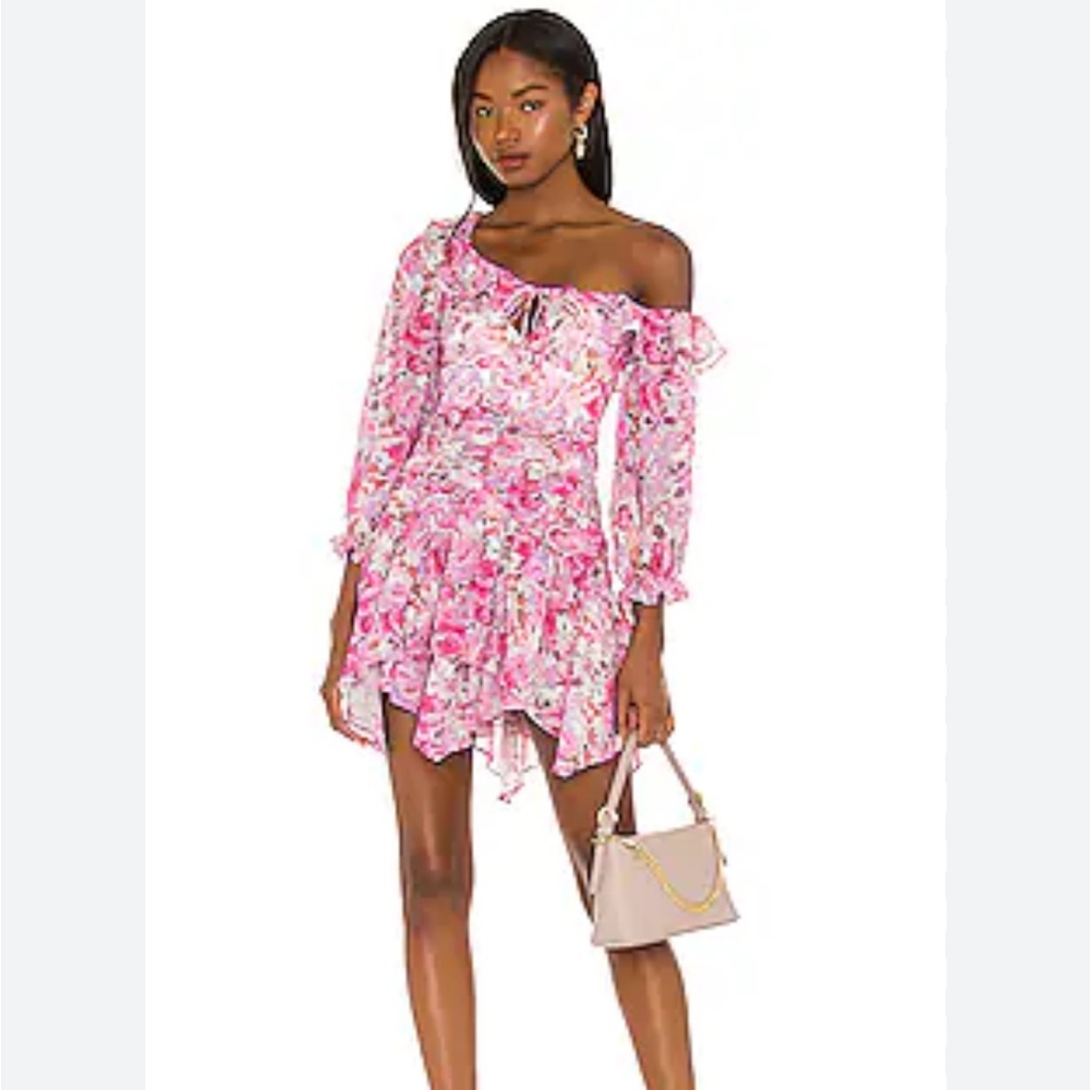 NWT for love & lemons Sofia mini dress